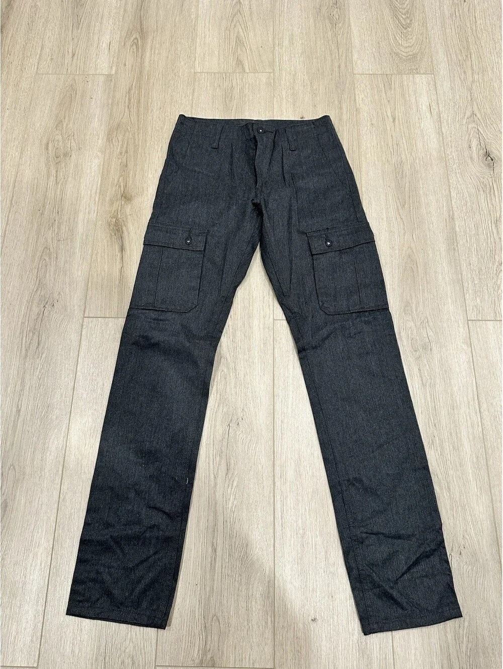 Levi's Mens Buckle Back Grey Cargo Pants 511 29x32